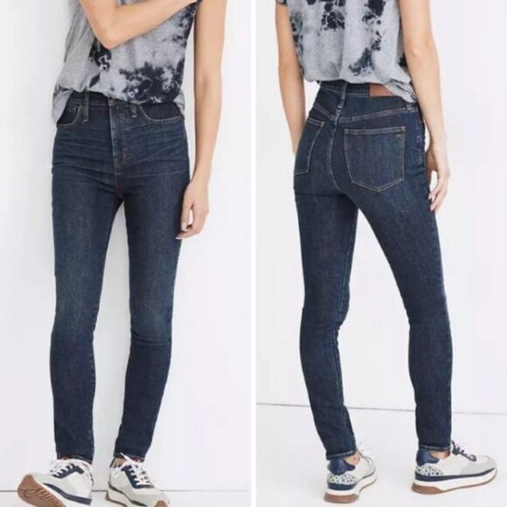 NEW Madewell 11" High-Rise Skinny Jeans‎ in Birchfiel, size 25